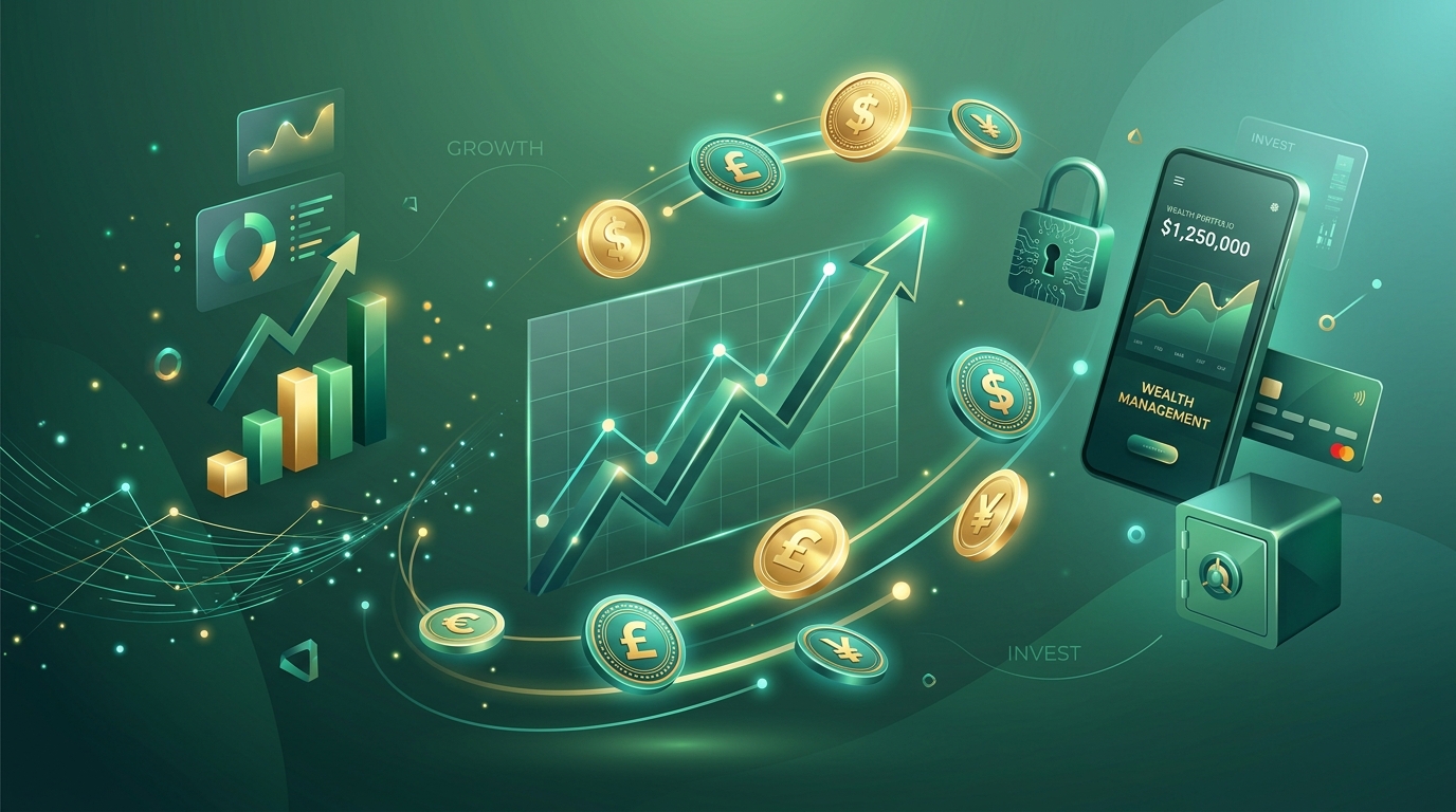 Finance Insights 3D Illustration